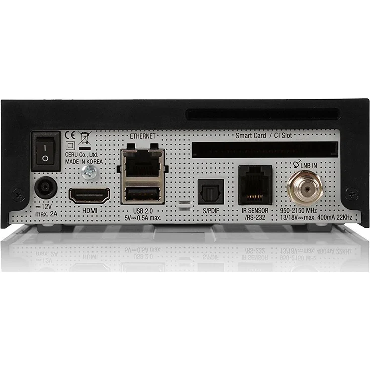 Vu+ Zero 4K 1 x DVB-S2X, HDMI, EPG, schwarz – Bild 2