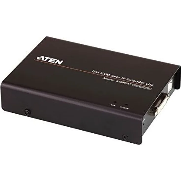 ATEN KE6900ST 60668F KVM-Over-IP-Transmitter, DVI-D, USB schwarz