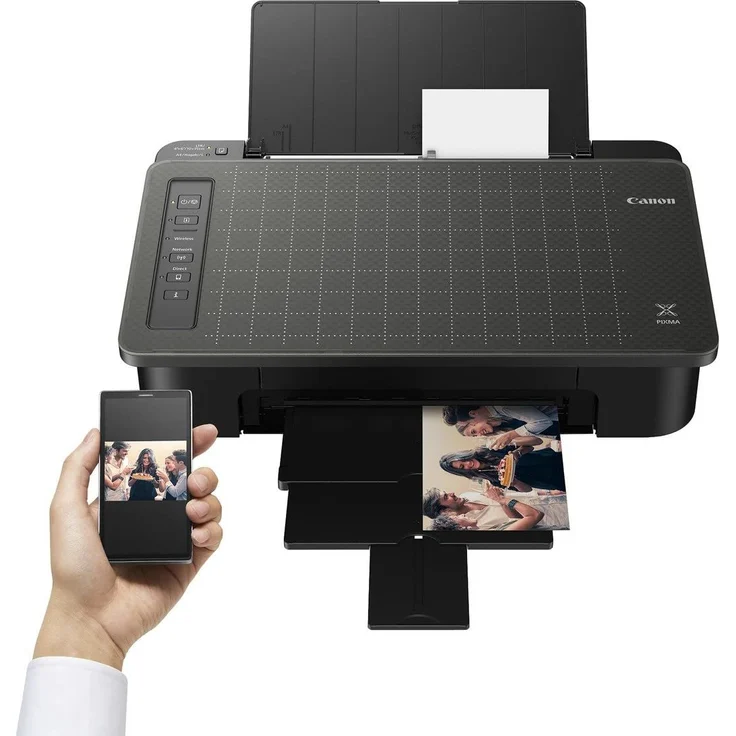 Canon PIXMA TS305 - Tintenstrahldrucker, Druckgeschwindigkeit (S/min): 7,7 S/W, 4 Farbe, Auflösung: 4800 x 1200 (USB, WLAN) 2321C006 – Bild 3