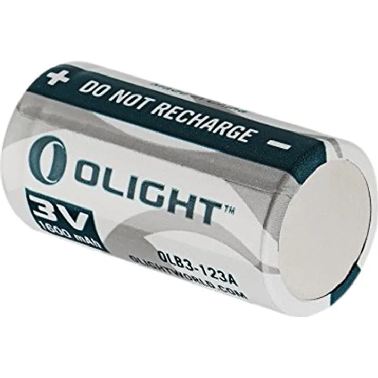 Olight olfb-123 a – Batterie Ion 3 V 1600 mAh, Weiß