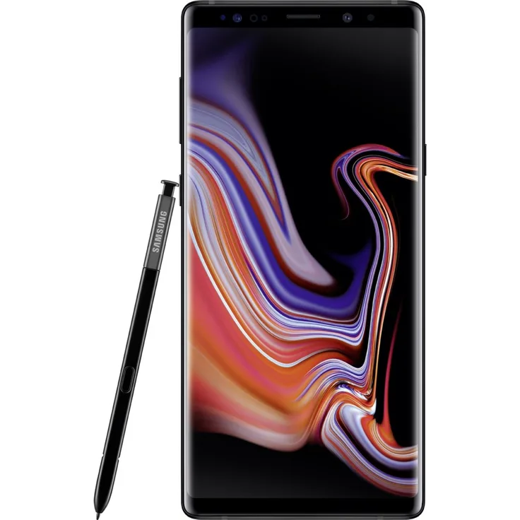 Samsung Galaxy Note 9 Smartphone 16,26cm (6,4 Zoll) Super AMOLED-Display, 128GB interner Speicher, 6GB RAM, Dual-SIM, Android, Midnight Black