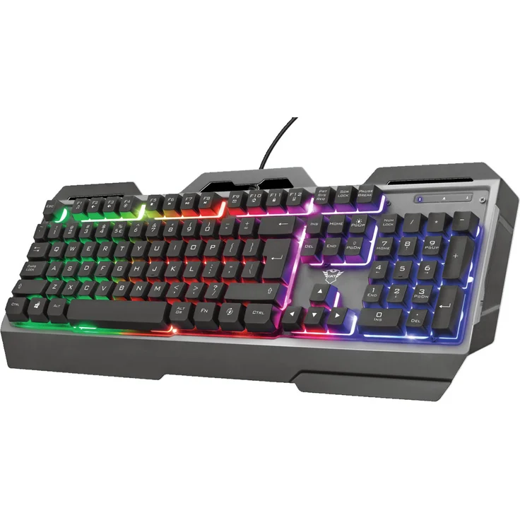 Trust Gaming GXT 856 Torac - Tastatur - hintergrundbeleuchtet - USB - QWERTY (23740) – Bild 1