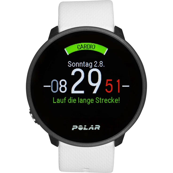 Polar Unite Fitness-Tracker GPS, Unisex, S-L, Kunststoffgehäuse, Weiß (90081803) – Bild 3