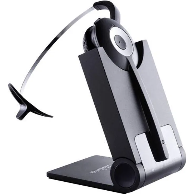 Jabra Pro 920 Mono nutzerfreundliches DECT-Office-Headset für Festnetztelefone, hohe Reichweite, Geräuschunterdrückung, inkl. Ladeschale