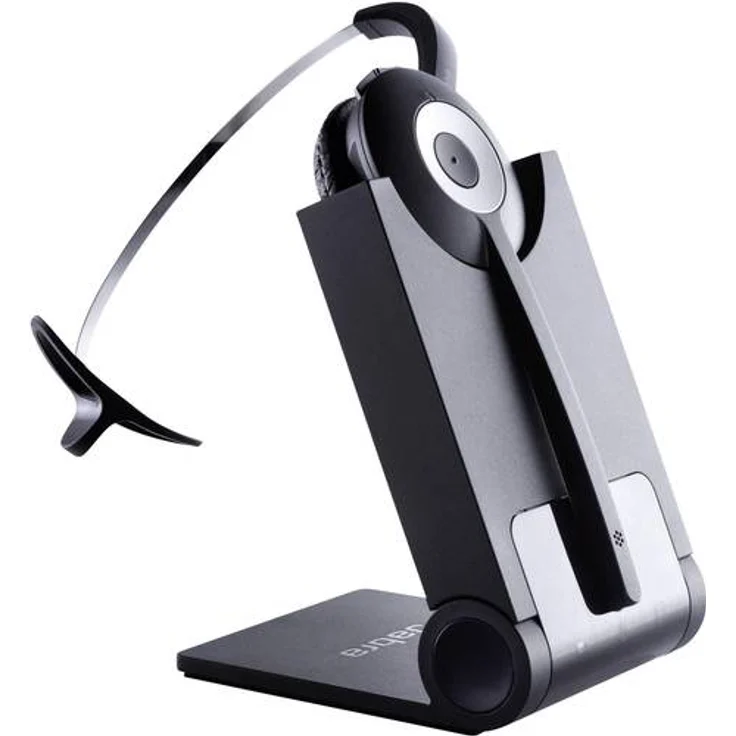 Jabra Pro 920 Mono nutzerfreundliches DECT-Office-Headset für Festnetztelefone, hohe Reichweite, Geräuschunterdrückung, inkl. Ladeschale – Bild 1
