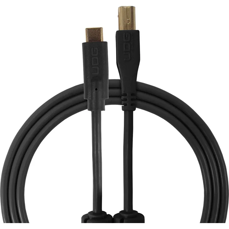 UDG Ultimate Audio Cable USB 2.0 C-B Black Straight 1,5m (U96001BL)