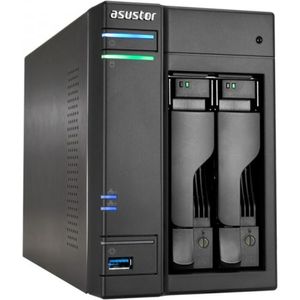 Bild für Asustor AS6202T 2-Bay NAS System (Intel Celeron, 4GB RAM, Gigabit-LAN mit Link-Aggregation, HDMI 1.4b, HotSwap, Raid 0, 1, JBOD)