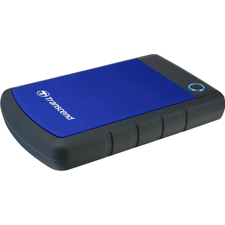Transcend StoreJet 25H3 - Festplatte - 4 TB - extern (tragbar) - 2.5 Zoll (6.4 cm) - USB 3.1 Gen 1 - 256-Bit-AES - Marineblau (TS4TSJ25H3B) – Bild 2