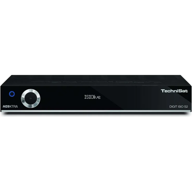 TechniSat DIGIT ISIO S2, HD Sat-Receiver mit Twin-Tuner HDTV, DVB-S2, PVR Aufnahmefunktion via USB oder im Netzwerk, Smart-TV, CI+, HDMI, App-Steuerung, UPnP-Livestreaming schwarz - Preisvergleich