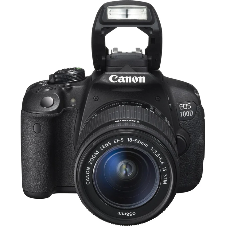 Canon EOS 700D SLR-Digitalkamera (18 Megapixel, 7,6 cm (3 Zoll) Touchscreen, Full HD, Live-View) Kit inkl. EF-S 18-55mm 1:3,5-5,6 IS STM – Bild 3