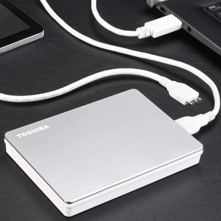 Toshiba CANVIO FLEX 1TB SILVER 2.5 Zoll EXT (HDTX110ESCAA) – Bild 3