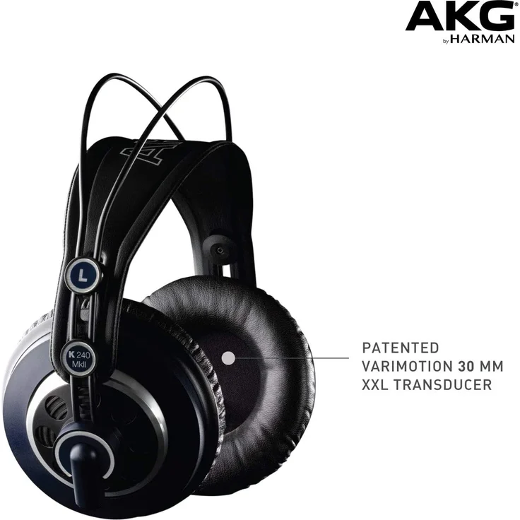 AKG Acoustics K240MKII Over-Ear-Kopfhörer, schwarz – Bild 6