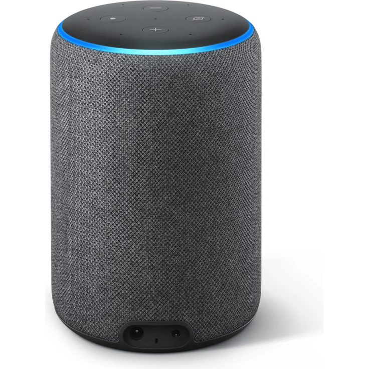 Amazon Echo (3. Generation), smarter Lautsprecher mit Alexa, Anthrazit Stoff – Bild 2