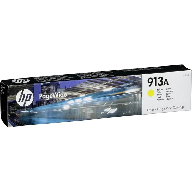 HP 913A yellow original PageWide cartridge 37ml 3000Seiten Gelb – Bild 1