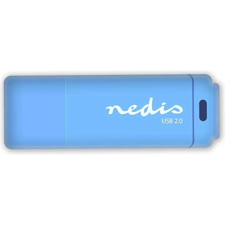 USB-2.0-Flash-Laufwerk | 64 GB | Lesen mit 12 Mbit-s-Schreiben mit 3 Mbit-s | Blau