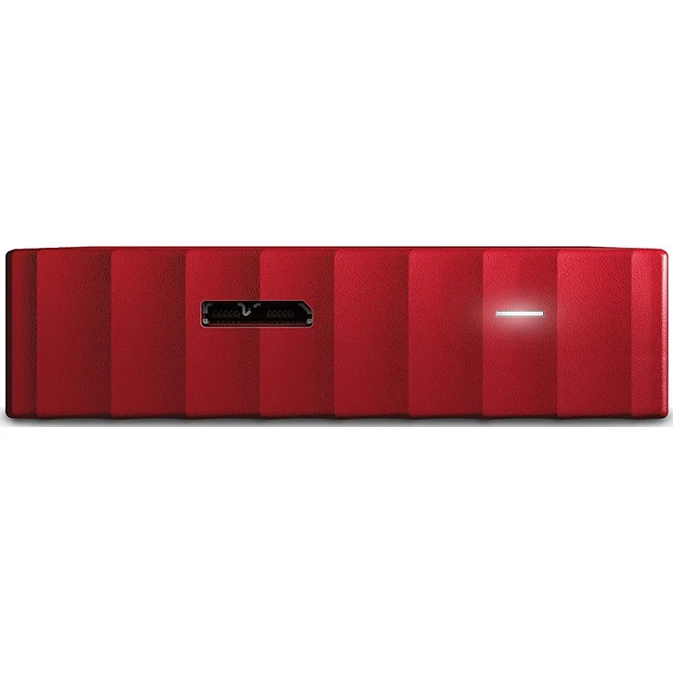 WD My Passport WDBYFT0020BRD - Festplatte - verschlüsselt - 2 TB - extern (tragbar) - USB 3.0 - 256-Bit-AES - Rot (WDBYFT0020BRD-WESN) – Bild 7