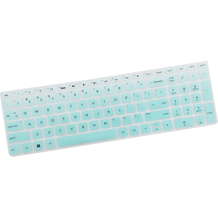 MagiDeal Wasserdicht Tastaturschutz Silikon Abdeckung Schutz Folie Tastaturabdeckung Haut für HP 15,6 Zoll BF Tastatur