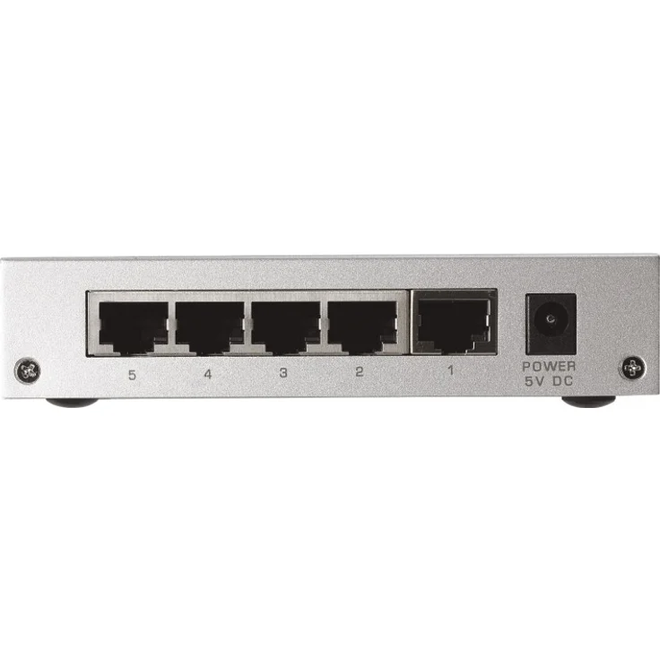 ZyXEL GS-105B V3 5-Port Desktop Gigabit Ethernet Switch – Bild 1