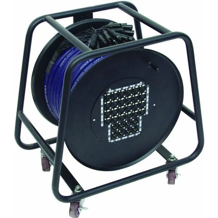 Multicore Stagewheel 24IN/8OUT, XLR 30m 