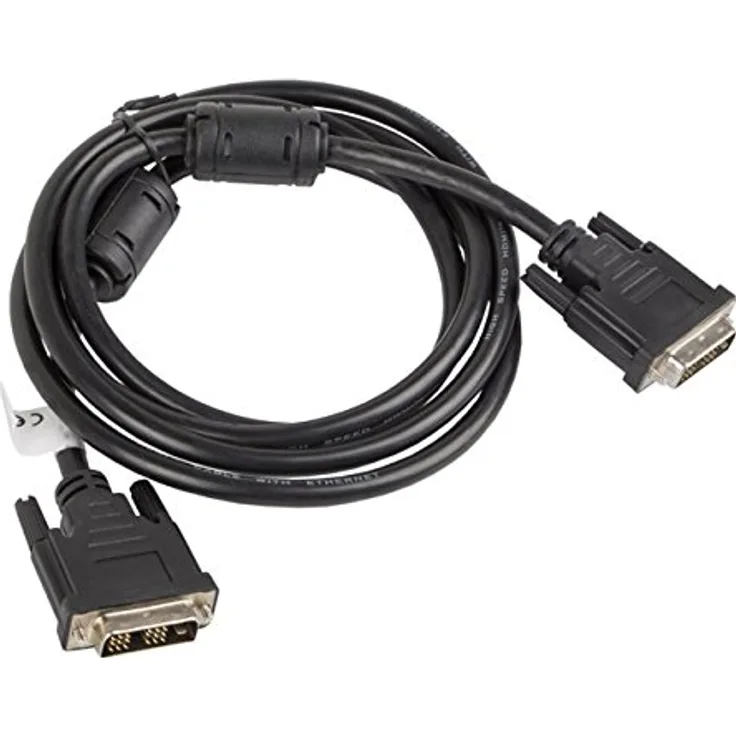 LANBERG Cable DVI-D(18+1) - DVI -D(18+1) M/M 1.8M (CA-DVIS-10CC-0018-BK)