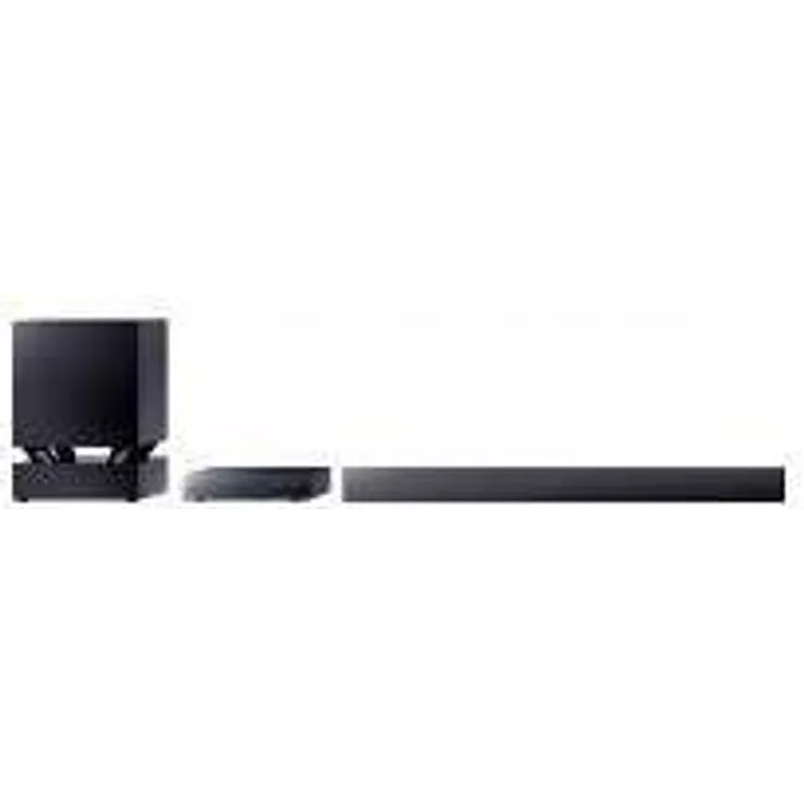 Sony HT-CT550W 2.1-Surround-Sound-System, 400 Watt (RMS), schwarz