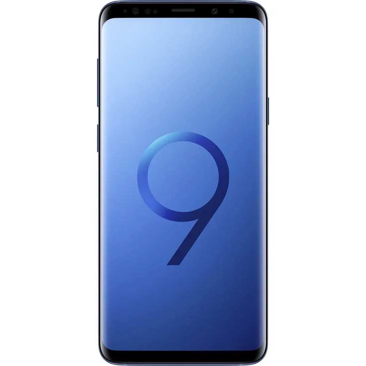 Samsung Galaxy S9+ Smartphone 15,75cm Pixel (6,2 Zoll) Super AMOLED-Display, 64GB interner Speicher, 6GB RAM, Dual-SIM, Android, Coral Blue