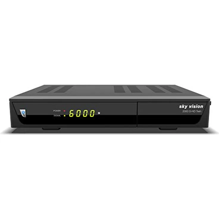 Sky Vision 2000 S-HD Twin, DVB-S/S2, HDMI, EPG, schwarz