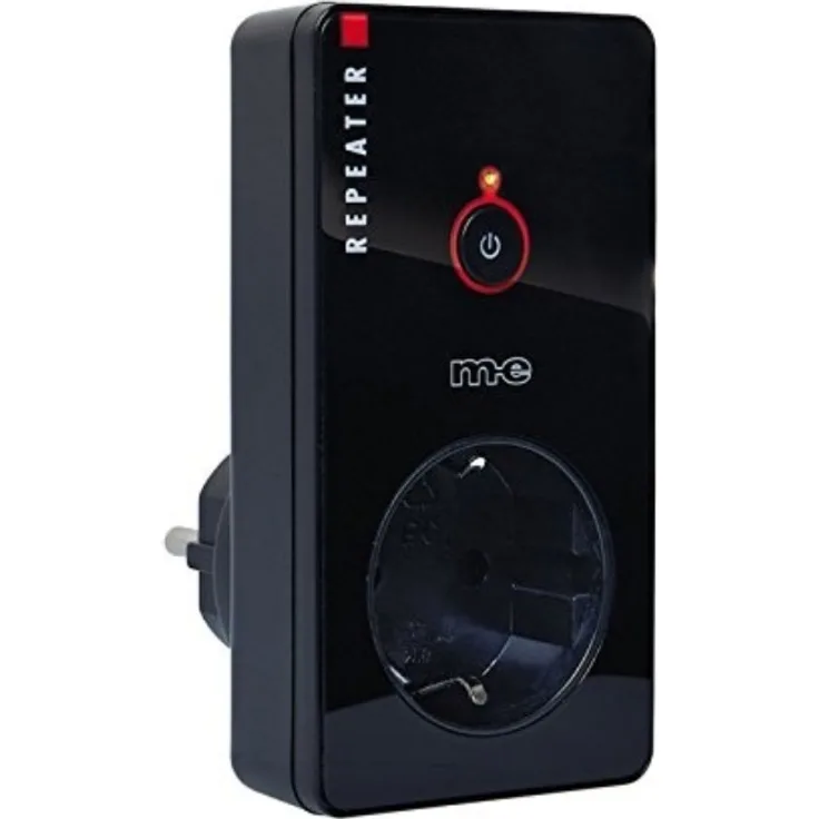 M-E CUVEO CR-R1 S Funk Steckdose Repeater Frequenz 433,92 MHz SCHWARZ