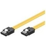 Wentronic 0,30 m HDD SATA 0,30 m SATA SATA gelb Kabel SATA  Kabel SATA
