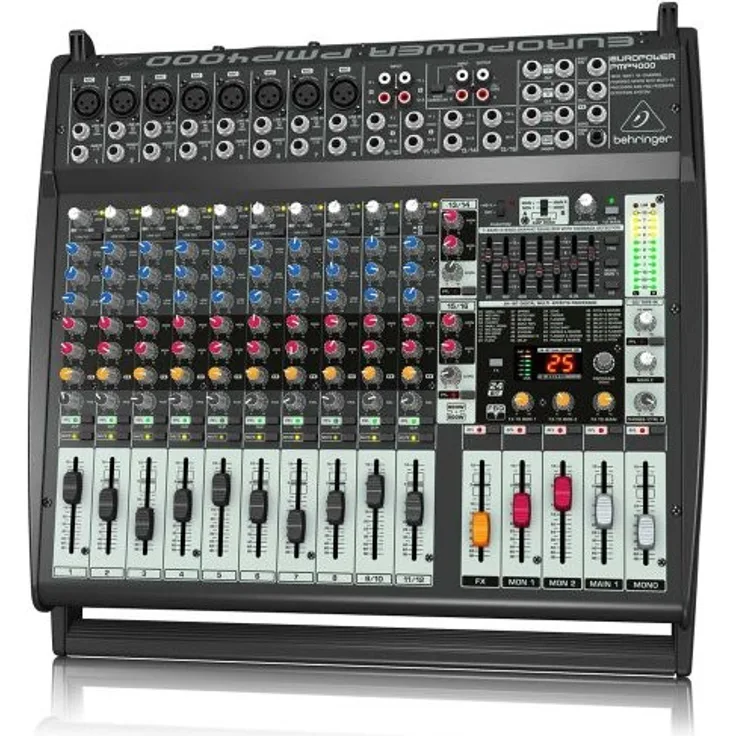 Behringer Europower PMP4000 Power Mixer (1600 Watt, 26-Kanal)