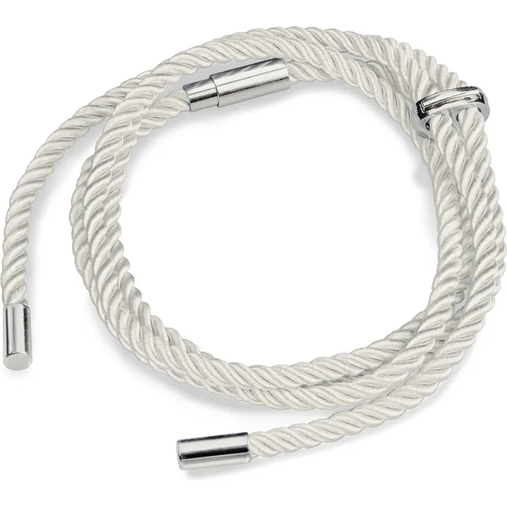 ARTWIZZ HangOn BAND - Umhängeband Kordel Kette zum Umhängen Austauschen, 1,50m HangOn Band, White