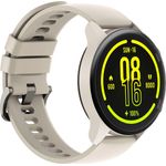 Xiaomi Mi Watch Smartwatch GPS, Unisex, 46x53mm, Silikonarmband, Beige