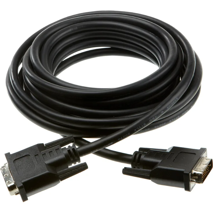Wentronic goobay- DVI-Kabel - DVI-D 24+1 (M) - DVI-D 24+1 (M) - 5,0m - schwarz (68084)