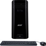 Acer Aspire TC-780 Desktop-PC (Intel Core i5-7400, 8GB RAM, 128GB SSD, 2.000GB HDD, GeForce GTX 1050, Win 10 Home) schwarz