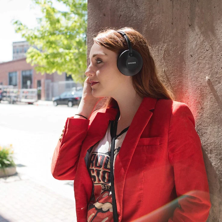 Koss KPH7 wireless On-Ear-Kopfhörer, mit Bluetooth, schwarz – Bild 5