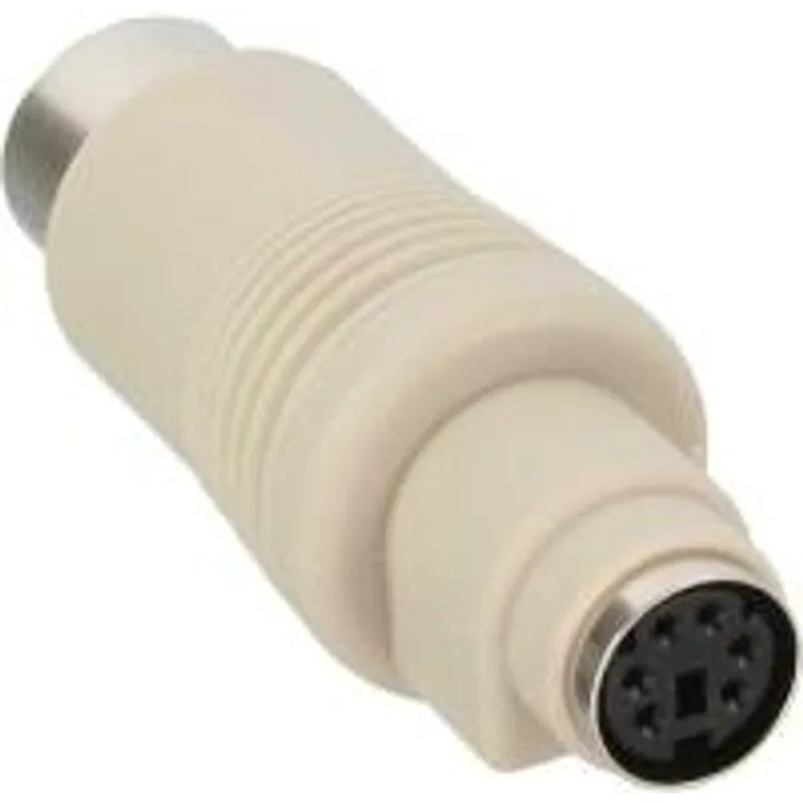 InLine 33949 Tastatur-Adapter, 5pol DIN-Stecker auf PS-2 Buchse