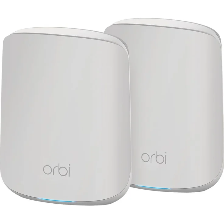 NETGEAR Orbi RBK352 - WLAN-System (Router, Extender) - bis zu 232 m² - Netz - GigE - 802.11a/b/g/n/ac/ax - Dual-Band – Bild 1