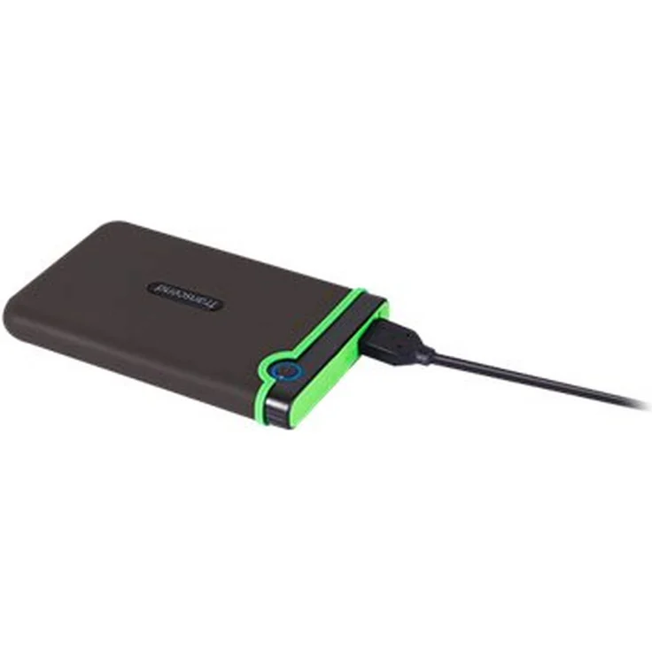 Transcend StoreJet 25M3 - Festplatte - 1 TB - extern (tragbar) - 2.5 Zoll (6.4 cm) - USB 3.1 Gen 1 - 256-Bit-AES - Iron Gray (TS1TSJ25M3S) – Bild 4