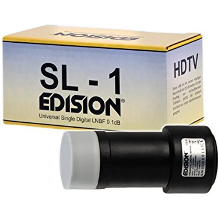 Edision EDI-SL1 Universal LNB Single Adapter (0,1 dB, HDTV, Full HD)