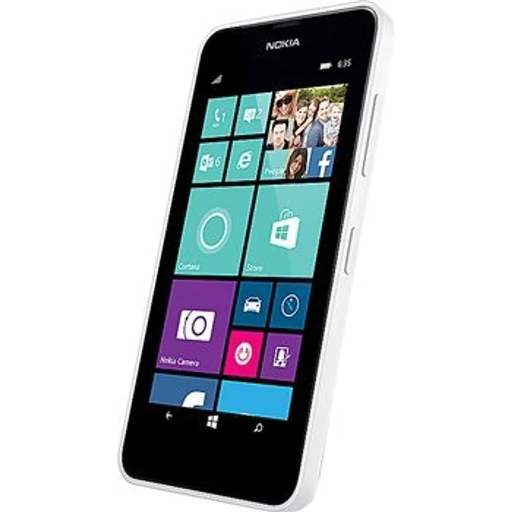Nokia Lumia 635 Smartphone IPS-Display, 8GB interner Speicher, 0,51GB RAM, Windows, Weiß – Bild 1
