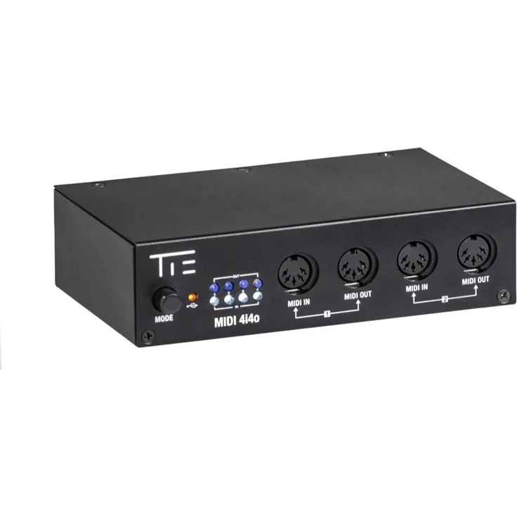 TIE 4i4o MIDI Interface mit MIDI-Merge