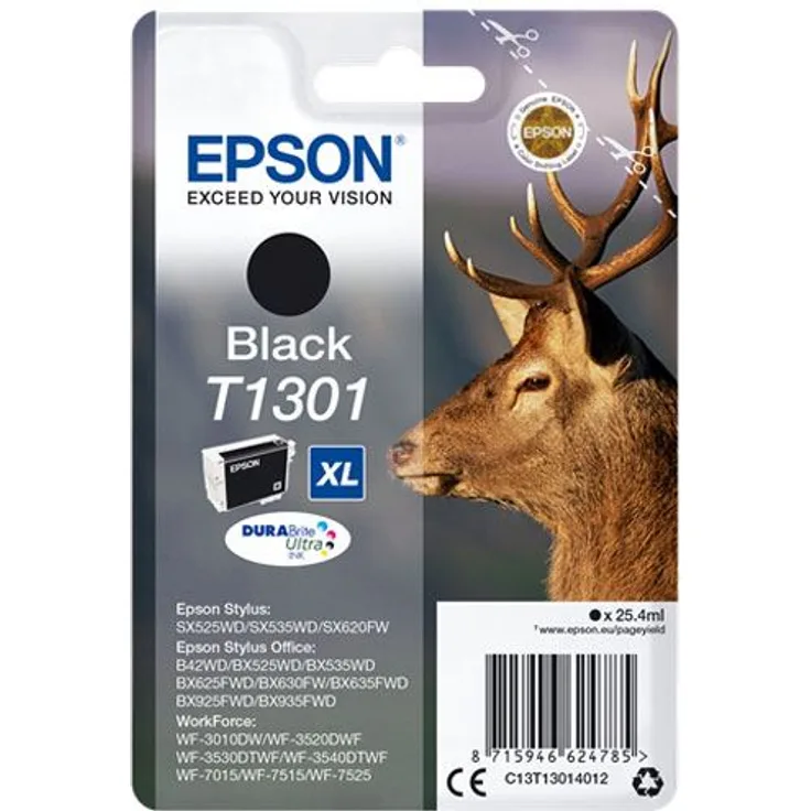 Epson T1301 25.4ml Schwarz