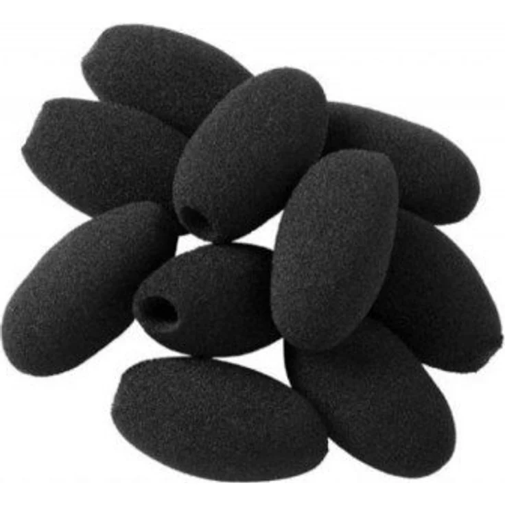 Jabra Windfilter Schaumstoff-Mikrofonaufsätze für Pro 9400 und Biz 2400, Mikrofonspitzenersatz, Verpackung mit 10 Stück