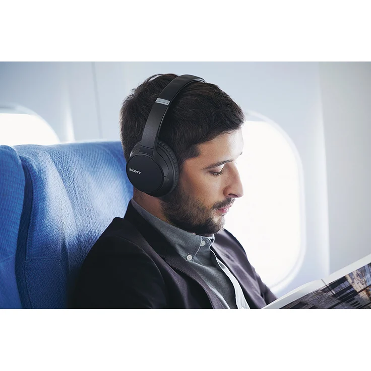Sony WH-CH700N Over-Ear-Kopfhörer, mit Bluetooth, Mikrofon, schwarz – Bild 7