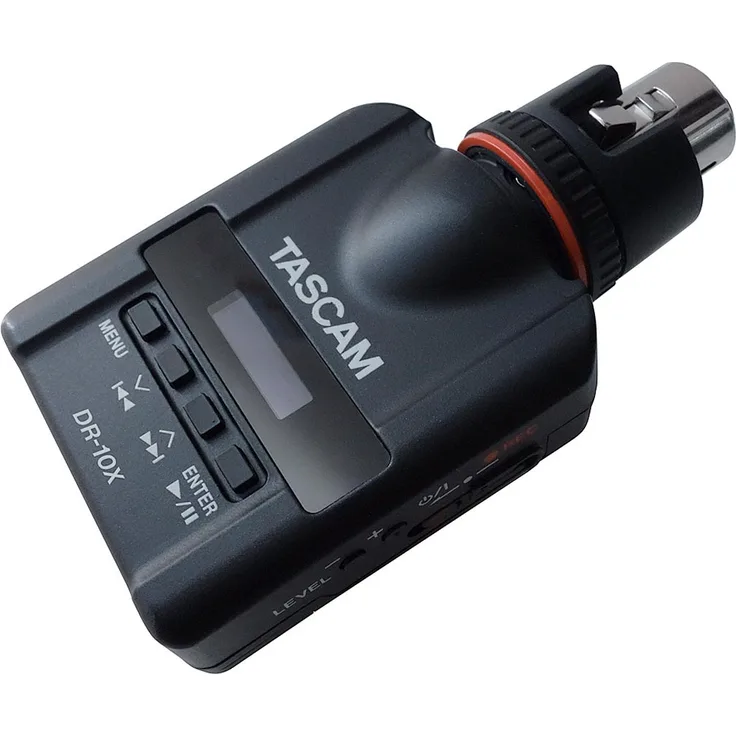 Tascam DR-10X ? Audiorecorder zum Aufstecken auf ein Mikrofon