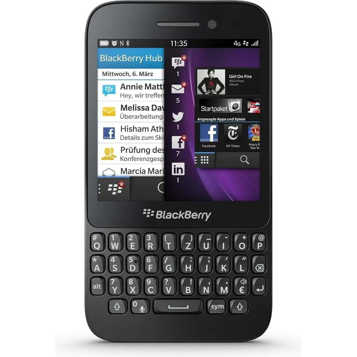 Rim - BlackBerry Q5 Black QWERTY