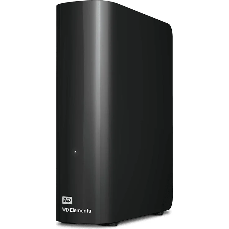 WD Elements Desktop WDBWLG0120HBK - Festplatte - 12 TB - extern (Stationär) - USB 3.0 (WDBWLG0120HBK-EESN) – Bild 1