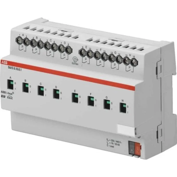 ABB Stotz S&J Schaltaktor m.Stromerkenn. 2-fach 16/20 A REG SA/S