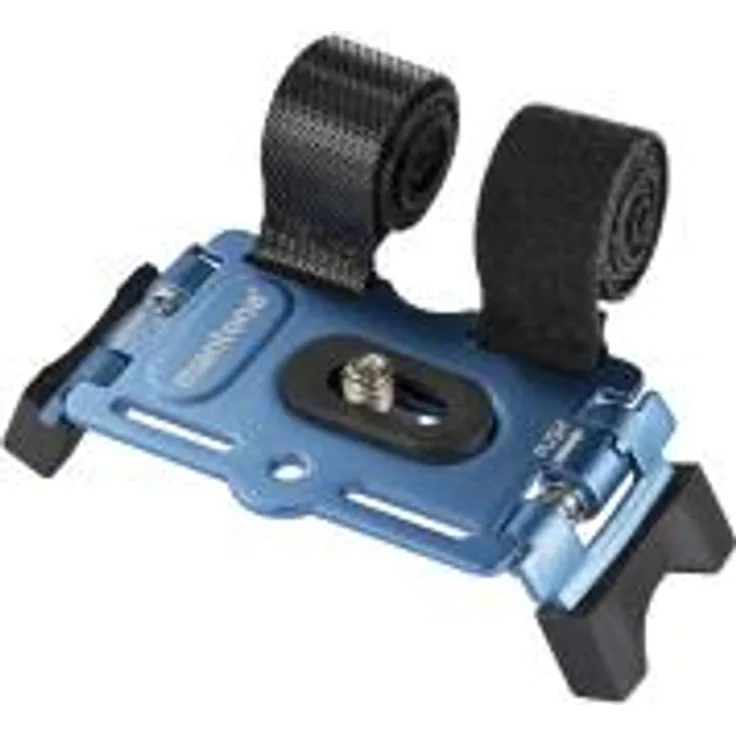 Mantona Fahrradbefestigung ALU 1-4 Zoll blau