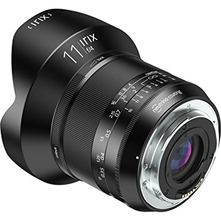 Irix IL-11BS-NF Ultraweitwinkelobjektiv Blackstone 11mm f4 für Nikon F (Vollformat, leuchtende Beschriftung, optimierter Fokusring) schwarz – Bild 1